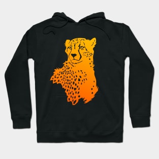 Cheetah Portrait Hoodie